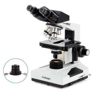 Binocular Darkfield Biological Microscope w/Optional Digital Camera