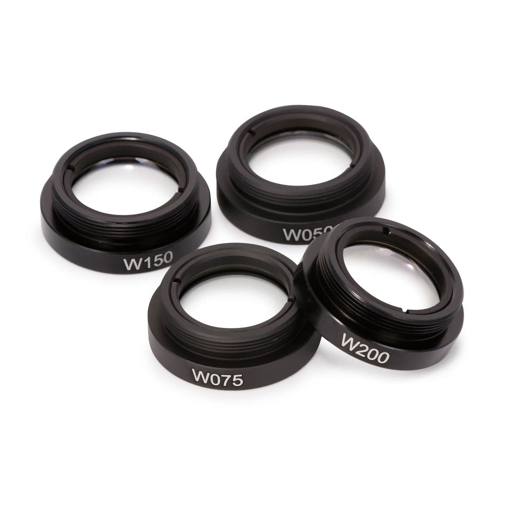 AmScope Set of Objective Lenses for DM756 and H756 Digital Microscopes