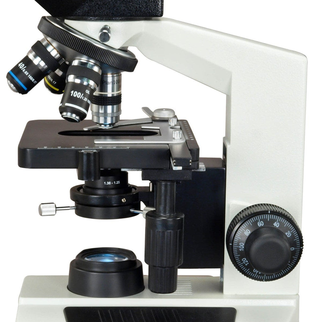 compound microscope - youtube Images High Quality... OMAX 40X-2500X Darkfield Trinocular Compound LED Microscope+10MP Digit ...