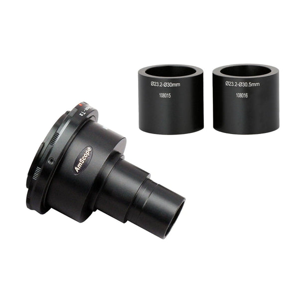Nikon SLR/DSLR Camera Adapter for Microscopes – AmScope UK