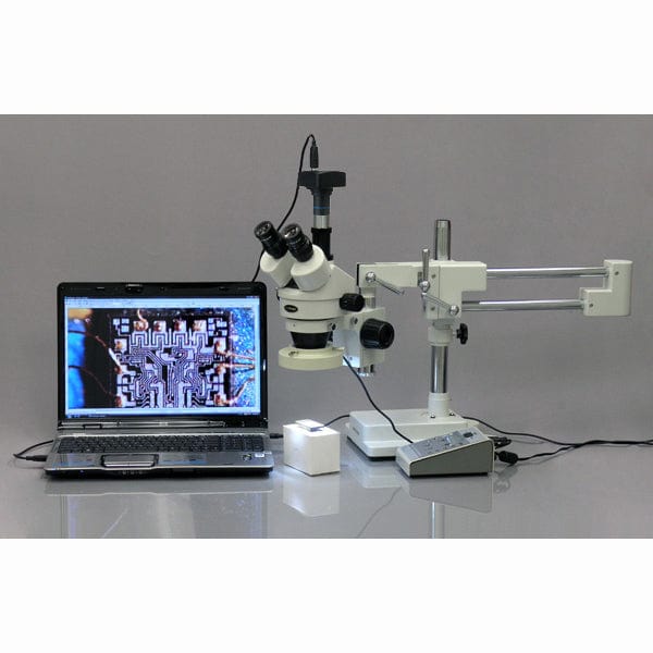 AmScope MU Series 5.0MP USB 3.0 Color CMOS C-Mount Microscope Camera with Reduction Lens