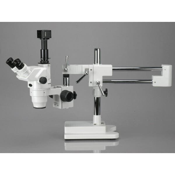 Amscope 3.35X-45X Ultimate Trinocular Stereo Zoom Microscope on 3D Boo ...