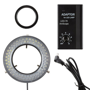 78-LED Microscope LED Ring Light with Controller