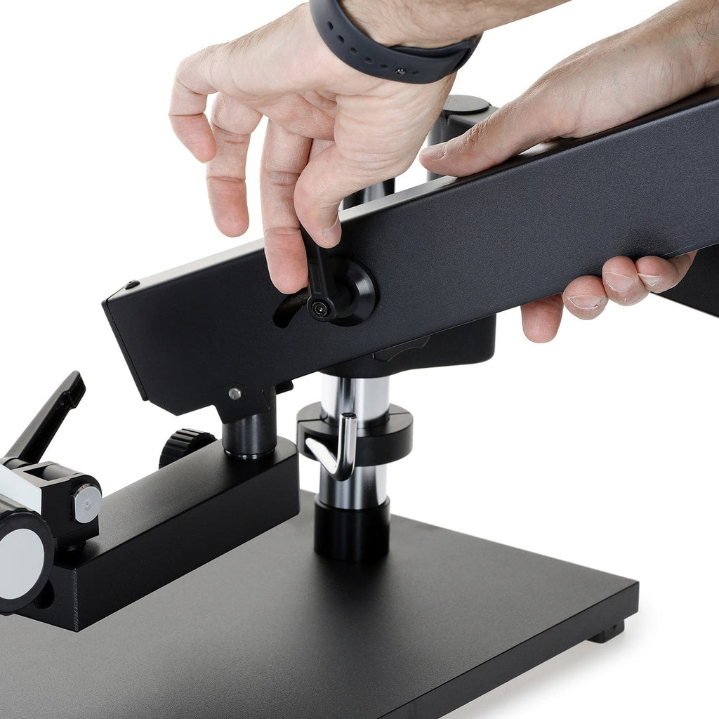 Articulating Arm with Base Plate for Stereo Microscopes – AmScope UK