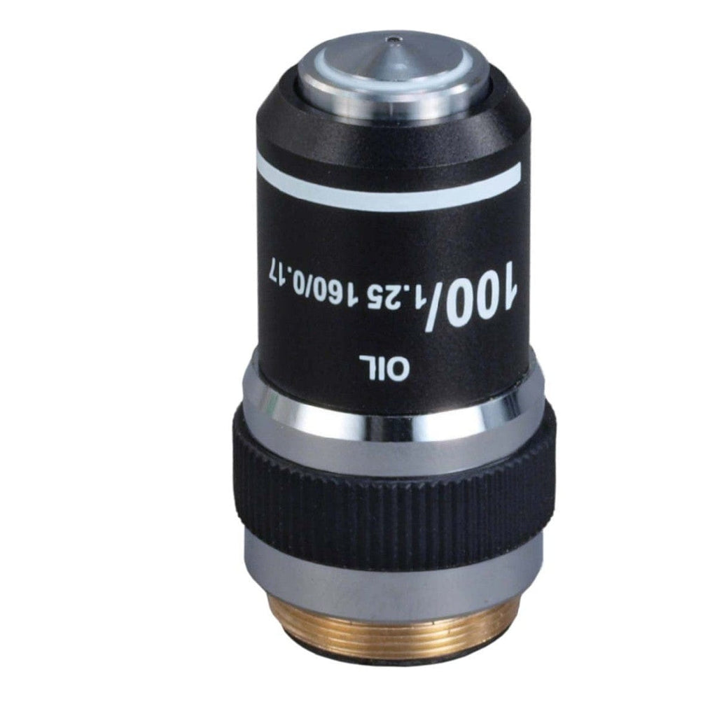 AmScope 100x Achromatic Compound Microscope Objective Lens – AmScope UK