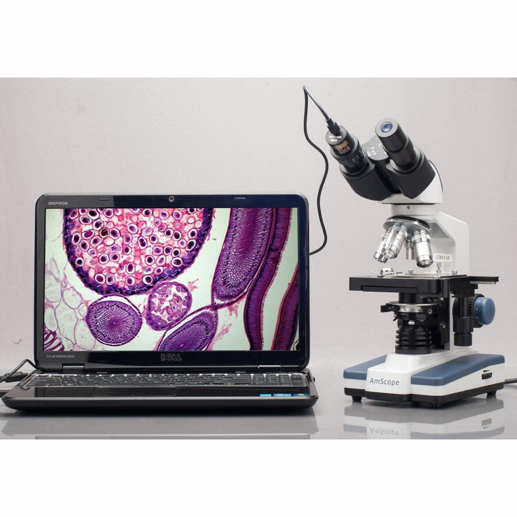 AmScope MD Series 5.0MP USB 2.0 Color CMOS Digital Eyepiece Microscope ...