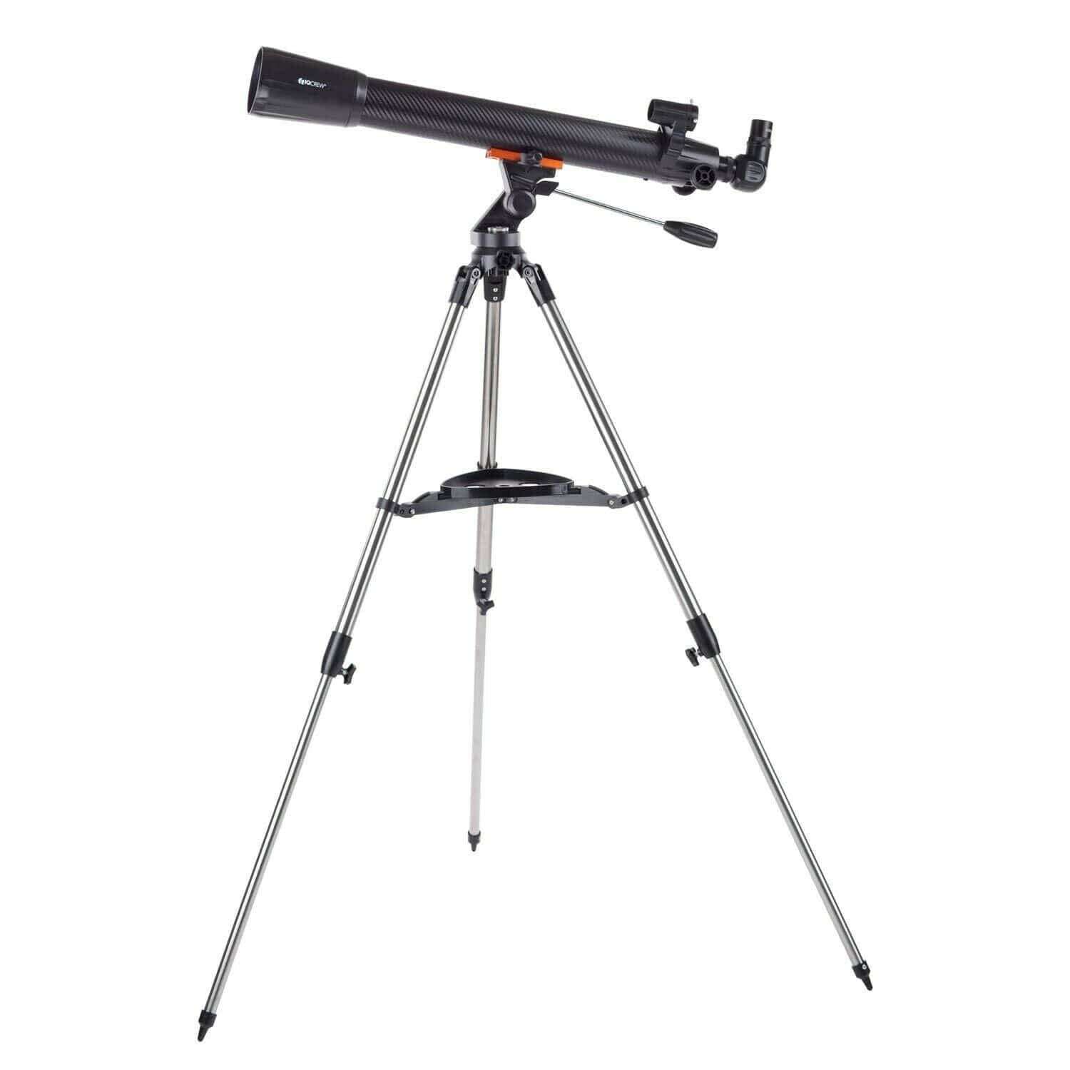 IQCrew 35X-525X 70mm f/10 Refractor Telescope with 2-Section Altazimuth Tripod