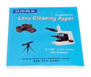 Microscope & Camera Lens Optical Cleaning Paper Booklet 100 Sheets