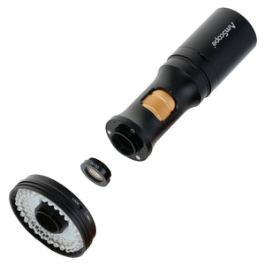 Amscope 0.7X-5.6X 8.3MP USB All-in-One Digital Microscope with Zoom Optics