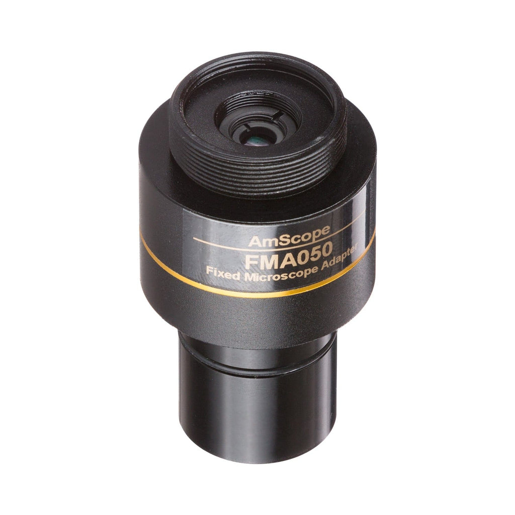 AmScope 0.5X Magnification Reduction Lens Adapter for C-mount Cameras ...