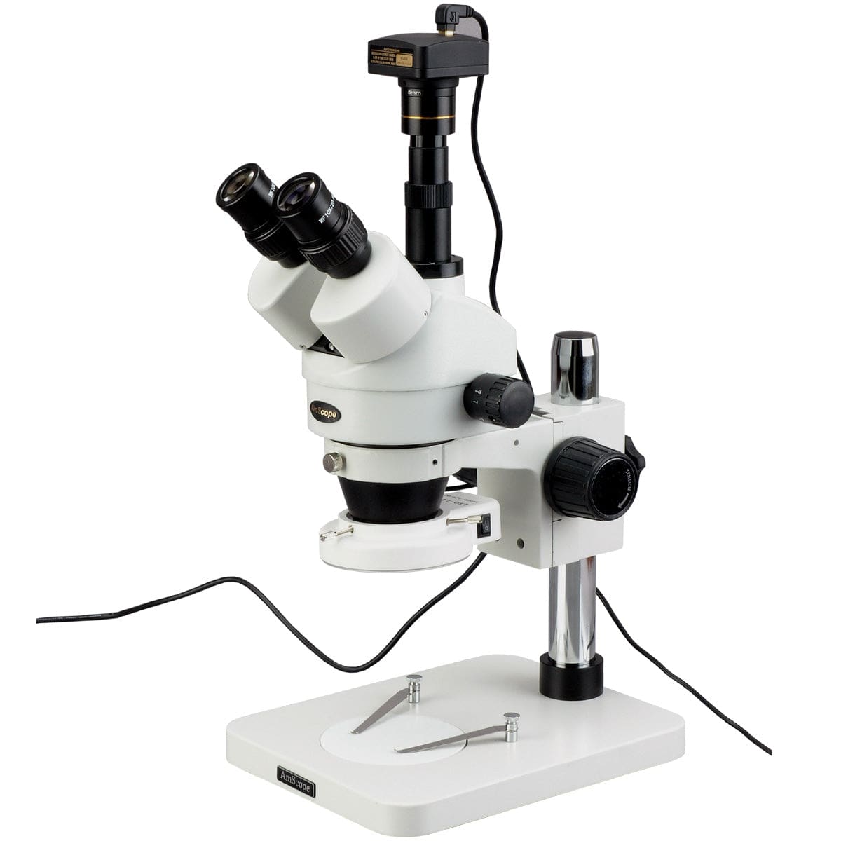 New Pair Of WF10X 30mm Widefield Microscope Eyepieces With Eyeguards - Achromatic Lenses